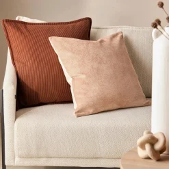 Clearance Rust Jacin Decorative Pillow Decorative Throw Pillows