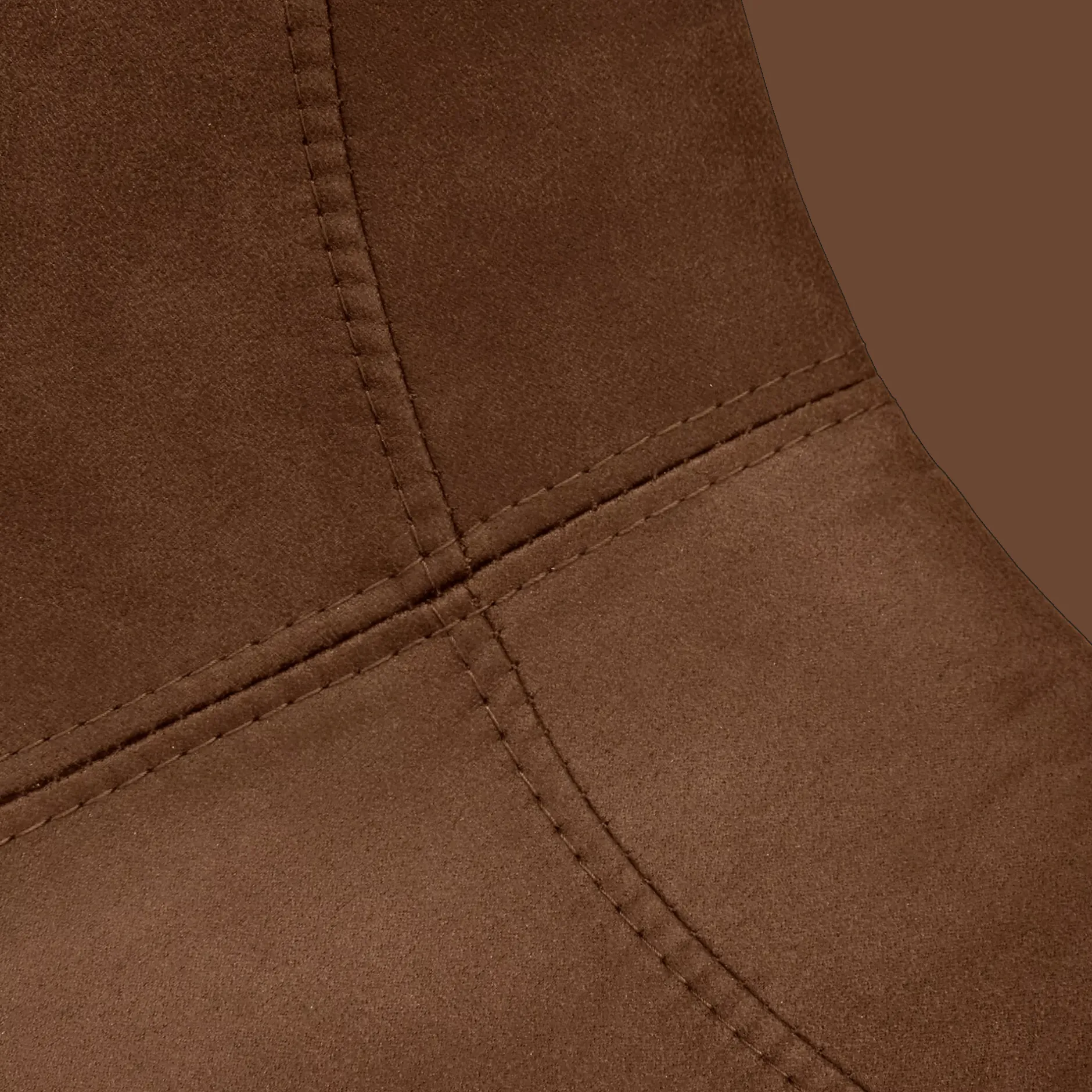 Rust Textured Faux Leather and Metal Dining Chair Furniture Accessories|Dining Chairs