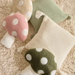 Discount Sage Erna Decorative Pillow with Tassels Junior Throw Pillows