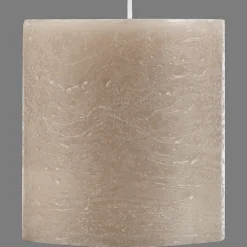 Clearance Sand Marled Pillar Candle Candles & Candle Stick Holders