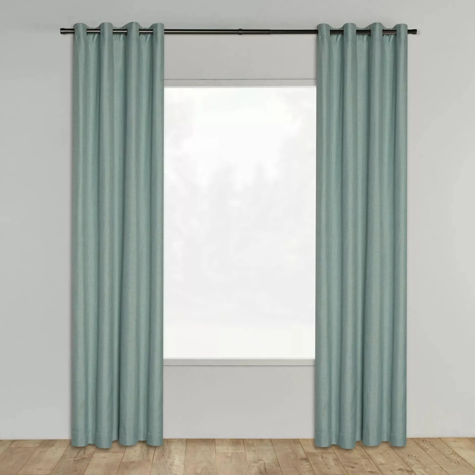 Discount Seafoam Aqua Darja Blackout Curtain Sheer Curtains & Window Sheer Panels|Blackout Window Curtains