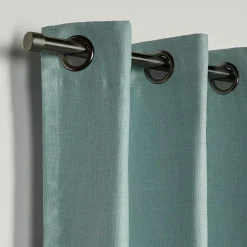 Discount Seafoam Aqua Darja Blackout Curtain Sheer Curtains & Window Sheer Panels|Blackout Window Curtains