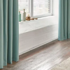 Discount Seafoam Aqua Darja Blackout Curtain Sheer Curtains & Window Sheer Panels|Blackout Window Curtains