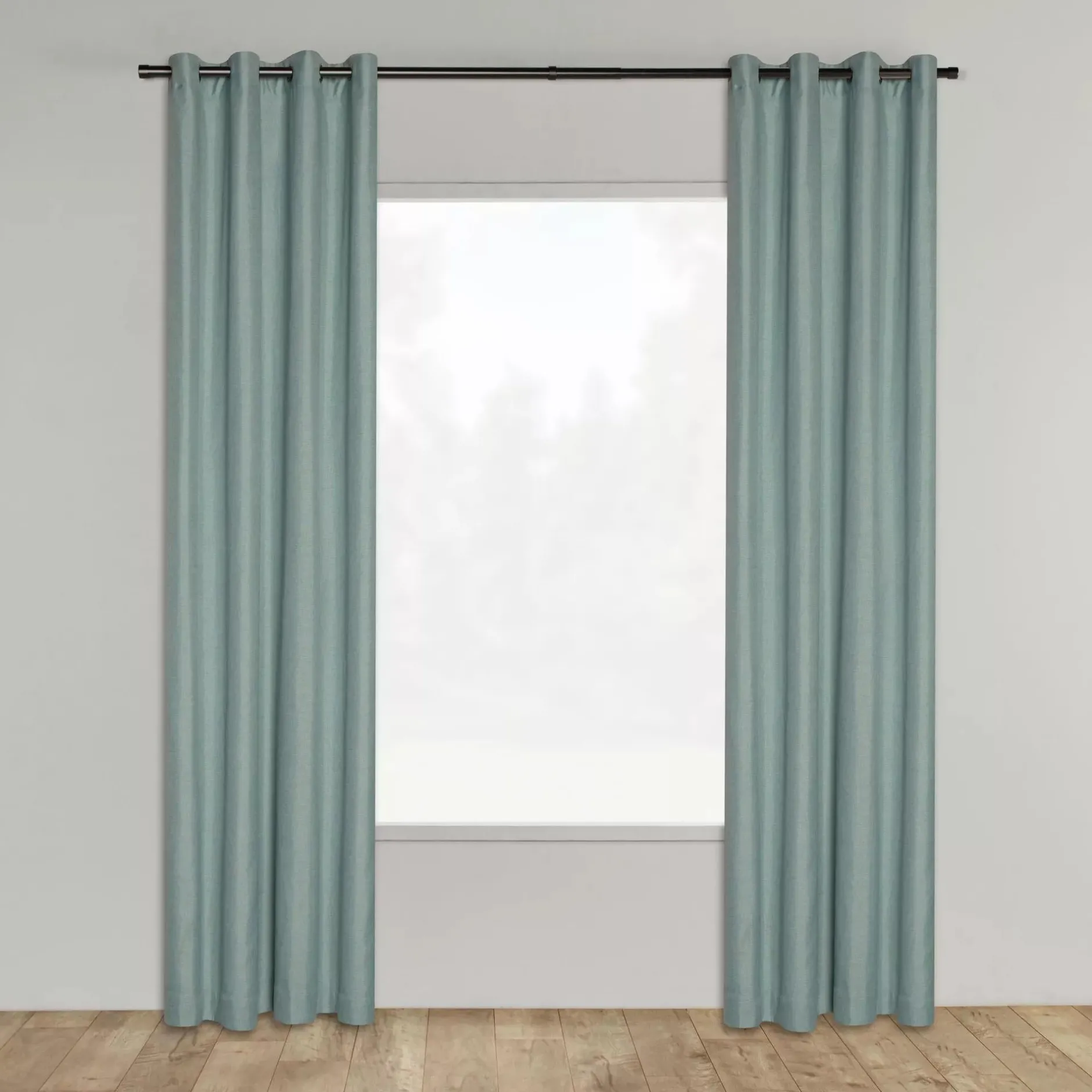 Discount Seafoam Aqua Darja Blackout Curtain Sheer Curtains & Window Sheer Panels|Blackout Window Curtains