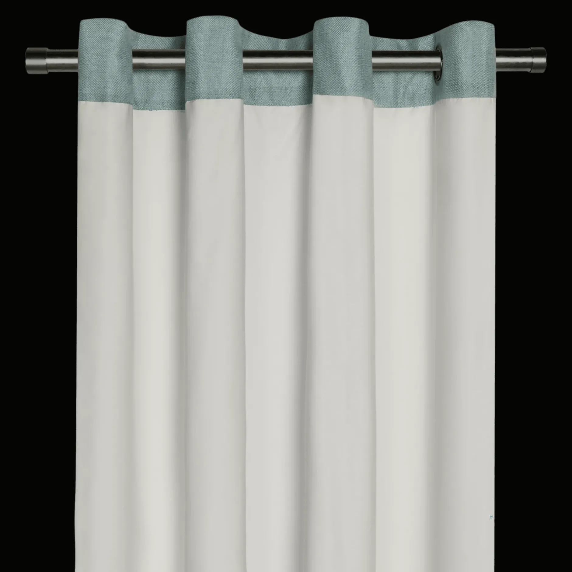 Discount Seafoam Aqua Darja Blackout Curtain Sheer Curtains & Window Sheer Panels|Blackout Window Curtains