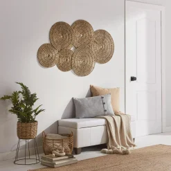 Online Seagrass Circles Wall Art Wall Decorations