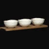 Outlet Set of 3 Bowls With Tray Dinnerware|Kitchen & Dining Accessories