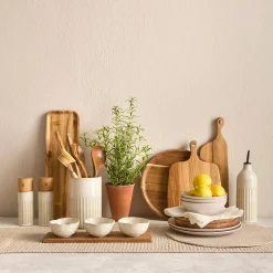 Outlet Set of 3 Bowls With Tray Dinnerware|Kitchen & Dining Accessories