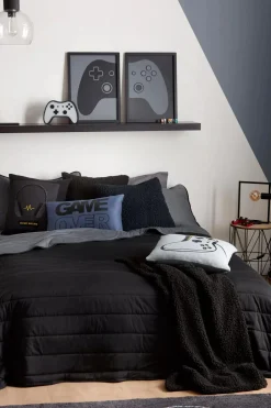 Hot Set of 2 Controller Wall Art Junior Wall Decor & Mirrors