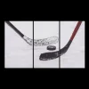 New Set of 3 Hockey Printed Canvases Junior Wall Decor & Mirrors