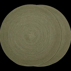 Set of 2 Round Placemats Dinnerware|Tablecloths & Placemats