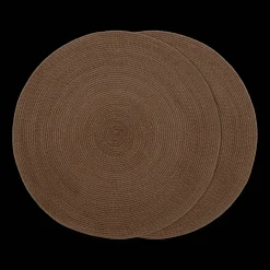Set of 2 Round Placemats Dinnerware|Tablecloths & Placemats