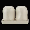 Online Set of Salt and Pepper Shakers on Tray Dinnerware