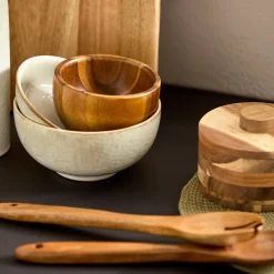 Best Set of Wood Spoon & Fork Dinnerware|Kitchen & Dining Accessories