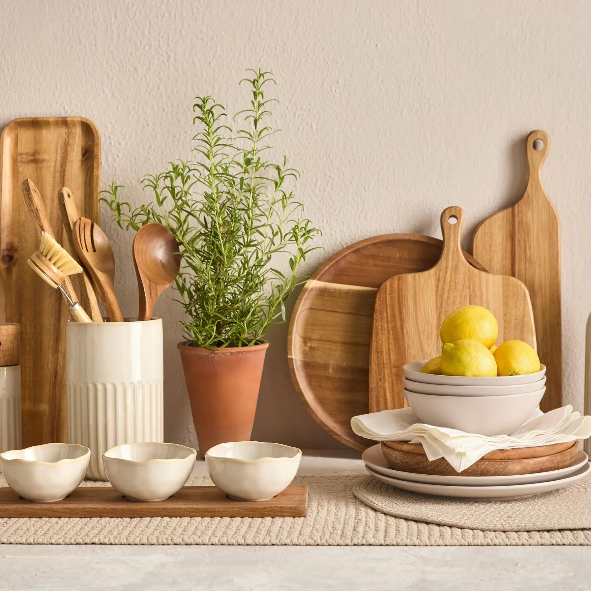 Best Set of Wood Spoon & Fork Dinnerware|Kitchen & Dining Accessories