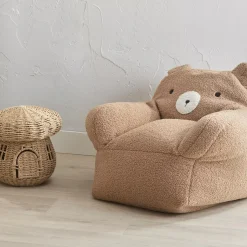 Clearance Sherpa Bear-Shaped Chair Junior Bedroom Furniture