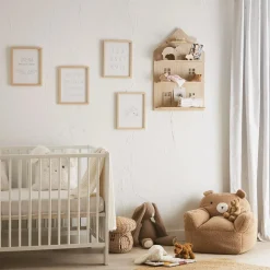 Clearance Sherpa Bear-Shaped Chair Junior Bedroom Furniture