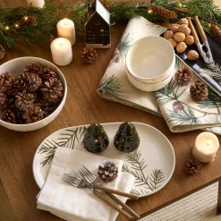 Online Small LED Ceramic Tree Seasonal Greenery