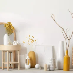 Clearance Speckled Ceramic Table Vase Modern Decorative Vases|Home Decorative Items & Objects