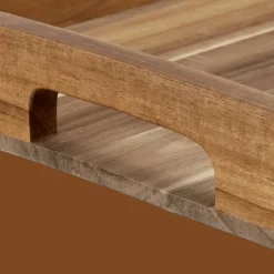 Square Acacia Wood Tray Home Decorative Items & Objects