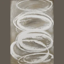 Clearance Stacked Ovals Canvas Oil Paintings