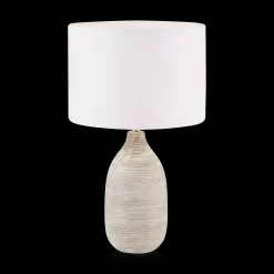 Online Striped Ceramic Table Lamp Table Lamps
