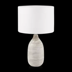 Online Striped Ceramic Table Lamp Table Lamps