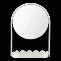 Online Table Mirror with Scalloped Base Junior Decorative Accessories