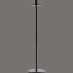 Tall Black Iron Taper Candle Holder Home Decorative Items & Objects