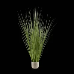 Clearance Tall Grass in Cement Pot Artificial Plants
