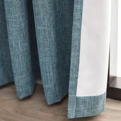 Hot Teal Chita Blackout Curtain Sheer Curtains & Window Sheer Panels|Blackout Window Curtains