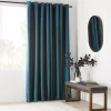 Clearance Teal Pegaze Blackout Curtain Sheer Curtains & Window Sheer Panels|Blackout Window Curtains