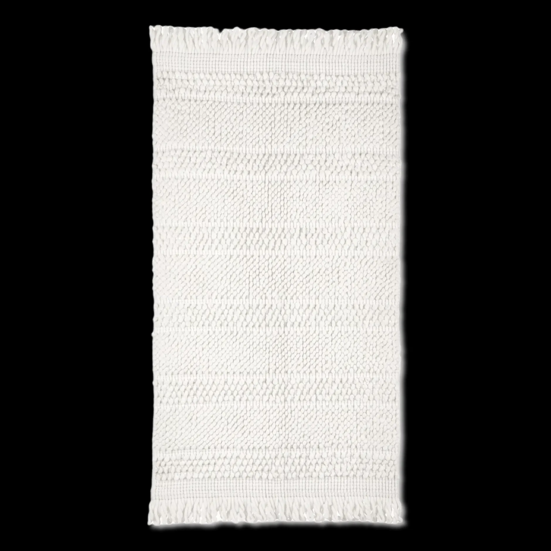 New Textured Boho Bath Mat Bath Mats