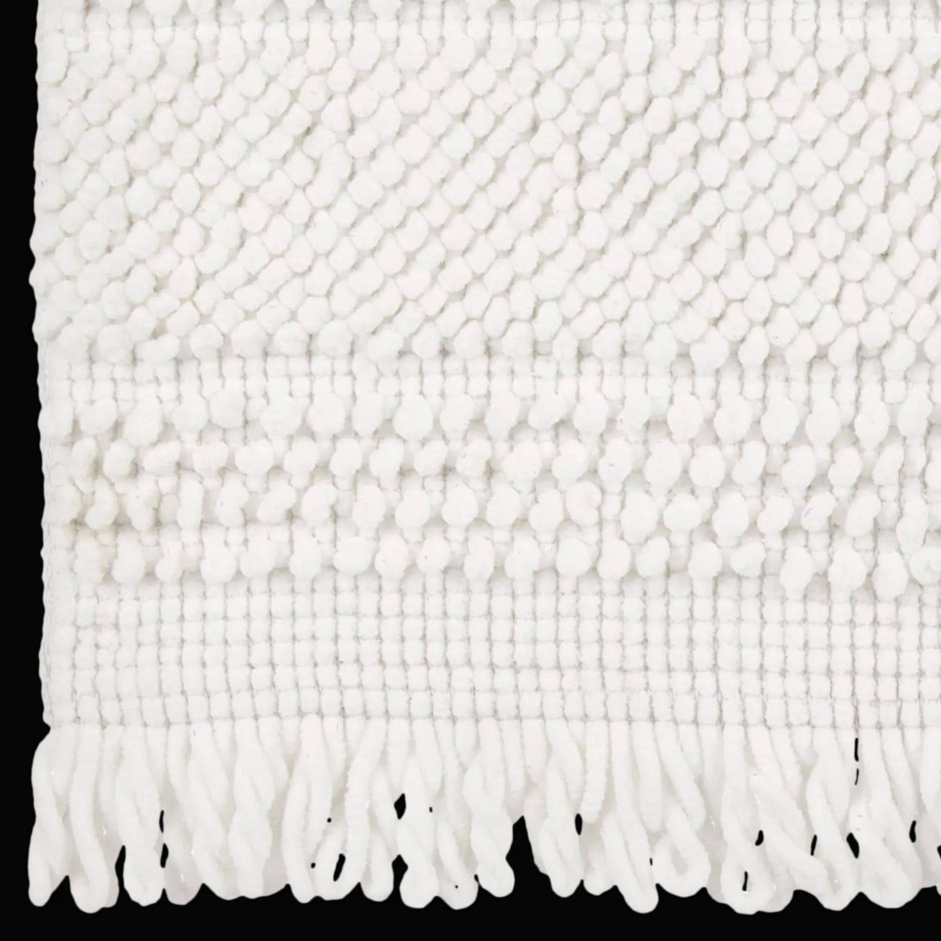 New Textured Boho Bath Mat Bath Mats