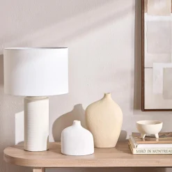 Clearance Textured Ceramic Table Lamp Table Lamps
