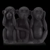 Best Three Wise Monkeys Resin Statuettes Home Decorative Items & Objects