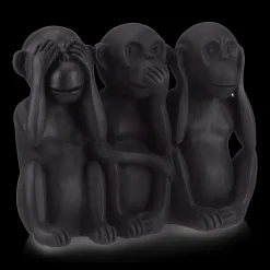 Best Three Wise Monkeys Resin Statuettes Home Decorative Items & Objects