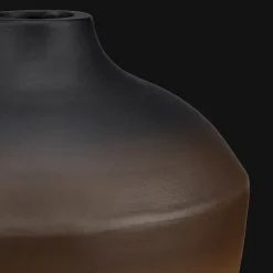Hot 2-Tone Brown Vase Modern Decorative Vases|Home Decorative Items & Objects