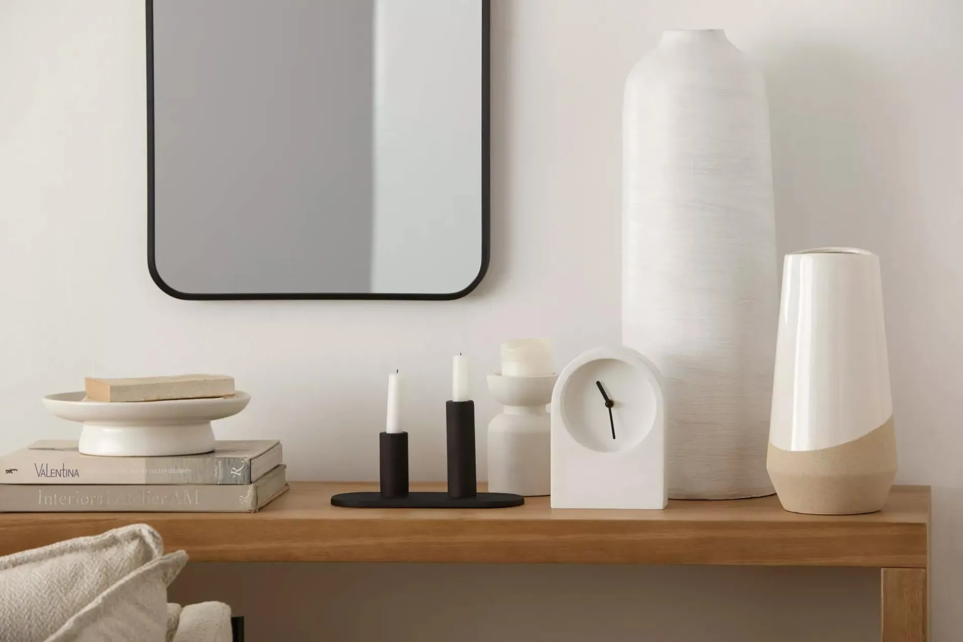 Online 2-Tone Ceramic Table Vase Modern Decorative Vases|Home Decorative Items & Objects