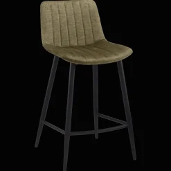 Clearance Velvet Fabric and Metal Bar Stool Furniture Accessories|Bar & Counter Stools
