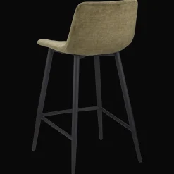 Clearance Velvet Fabric and Metal Bar Stool Furniture Accessories|Bar & Counter Stools