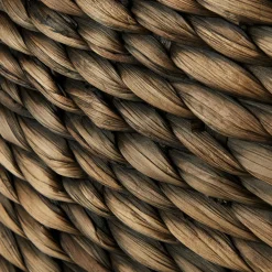 Outlet Water Hyacinth Brown Basket Storage Baskets & Hampers|Storage & Baskets