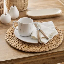New Water Hyacinth Round Placemat Dinnerware|Tablecloths & Placemats