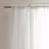 Best White Carla Sheer Curtain Sheer Curtains & Window Sheer Panels