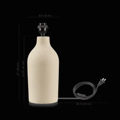 Discount White Ceramic Lamp Base Lamp Bases