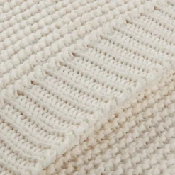 Discount White Lonny Woven Throw Decorative Throws & Blankets