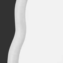 Online White Scalloped Mirror Junior Wall Decor & Mirrors