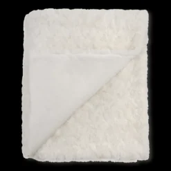 White Sheep Faux Fur Throw Decorative Throws & Blankets