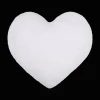 New White Wila Heart-Shaped Decorative Pillow Nursery Throw Pillows