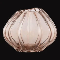 Hot Wide Ribbed Vase Home Decorative Items & Objects